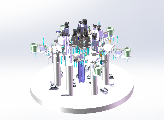 转盘式自动打标机